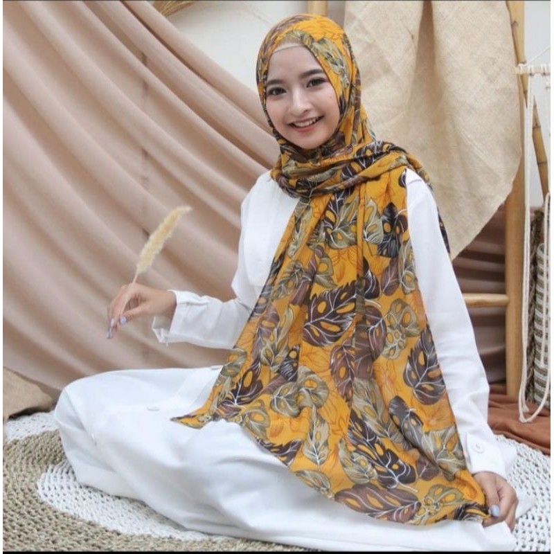 HIJAB PASHMINA TALI SALE JILBAB WOLFIS JANBOL POLOS