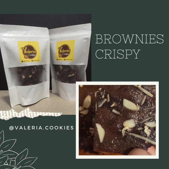 

Brownies Crispy Valeria Cookies 50 gram (HABIS)