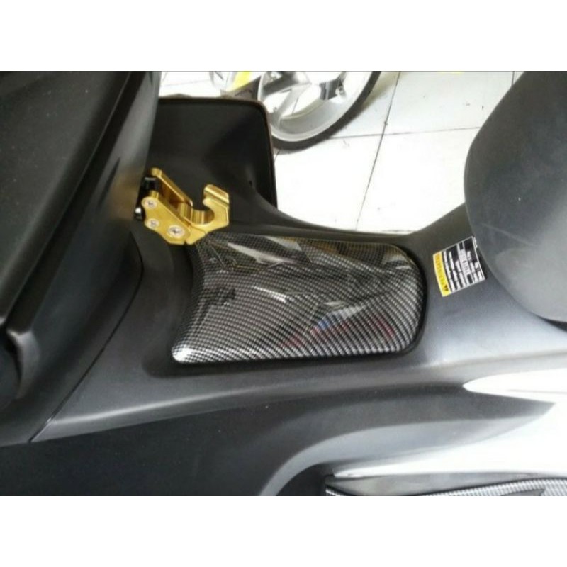 Cover Tutup Tanki Bensin Aerox 155 Carbon Nemo