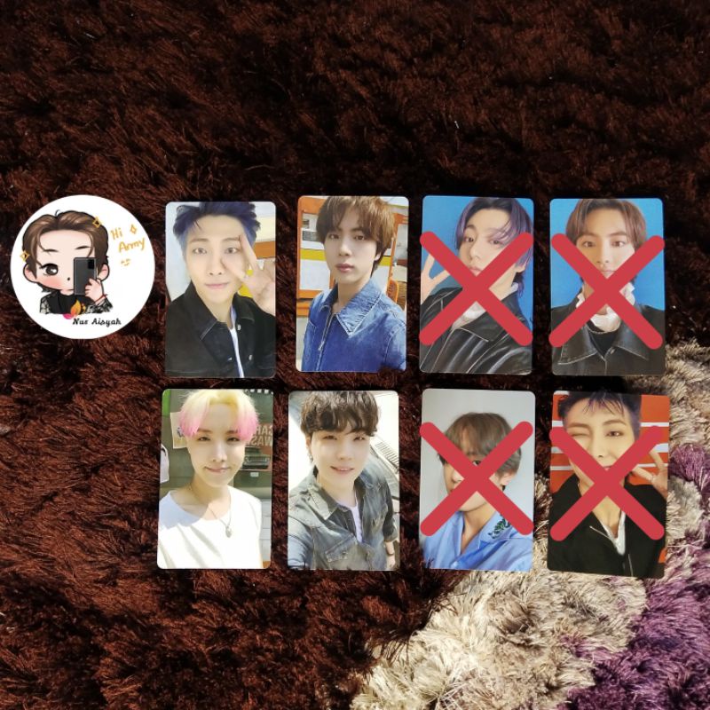 [qyop/offer] photocard pc pob butter cream japan jp clue route answer s tear u sla rpc be essen taeh