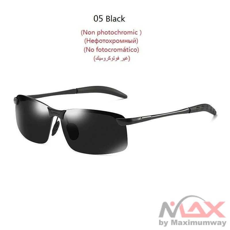 Kacamata Driver Pria Wanita Lensa Polarized UV400 Bahan Alloy Anti Silau Anti Sinar UV Kacamata Hitam Korea Fashion Driving glasses Aluminum Alloy riding color polarized sunglasses men's sunglasses driving glasses all-weather glasses