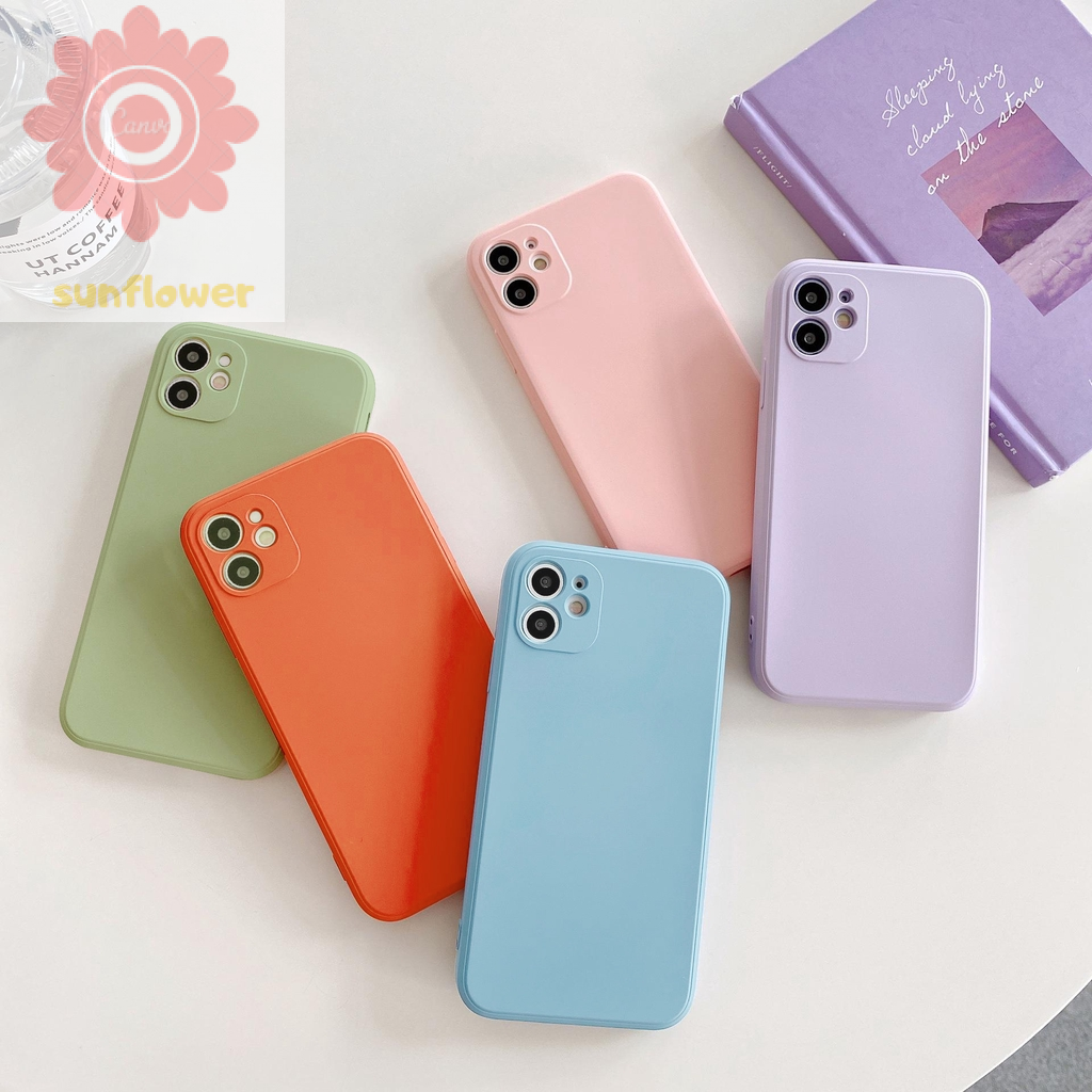 Soft Case Silikon Tpu Motif Straight Cube Untuk Iphone 11 / 7 / 8 / 6 / 6s Plus / X / Xr / Xs Max / Se / 12 / 11promax / 12mini