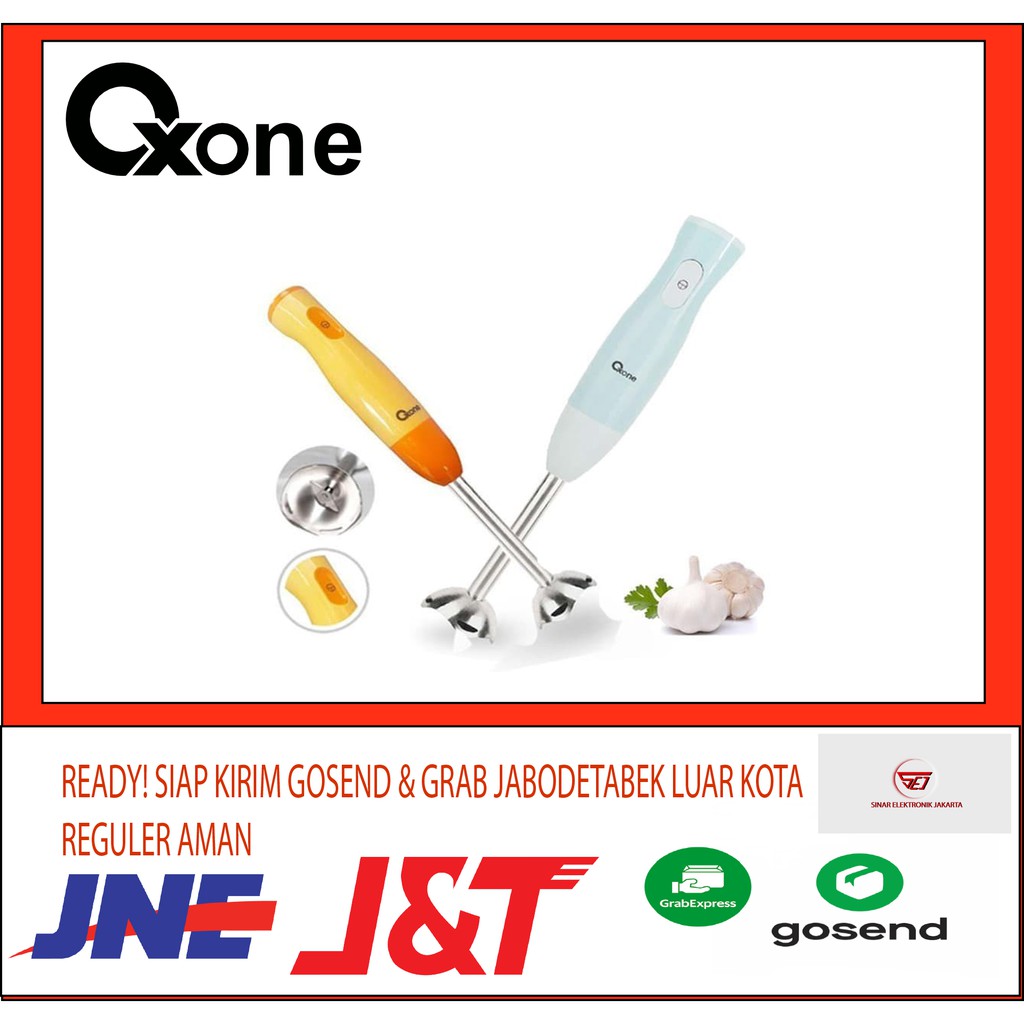 Oxone OX-204 Cute Hand Blender. Baru Bergaransi Resmi