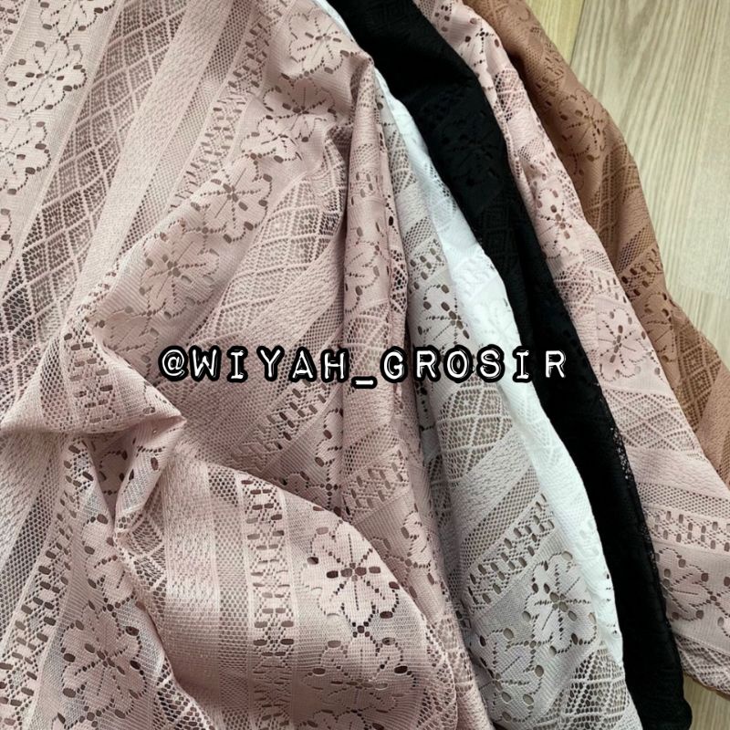 Cardigan Burkat premium lengan balon /cardigan burkat premium murah /cardigan brukat panjang murah