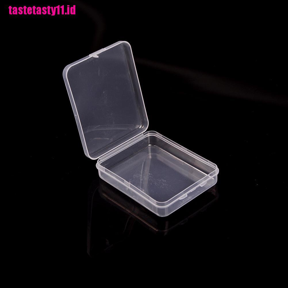 Case Penyimpanan Bahan Plastik Transparan Dengan Tutup