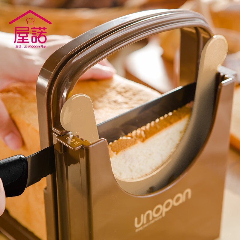 UNOPAN UN34900 - Toast Cutter / Alat Pemotong Roti Tawar / bread cutter leveler