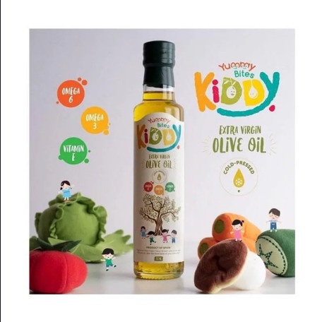 

YUMMY BITES EXTRA VIRGIN OLIVE OIL 250 ML / MINYAK ZAITUN MPASI ANAK