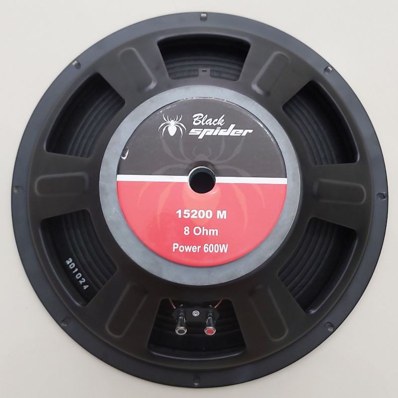 BLACK SPIDER Speaker 15 Inci Blackspider 15200 M Full Range 600 Watt