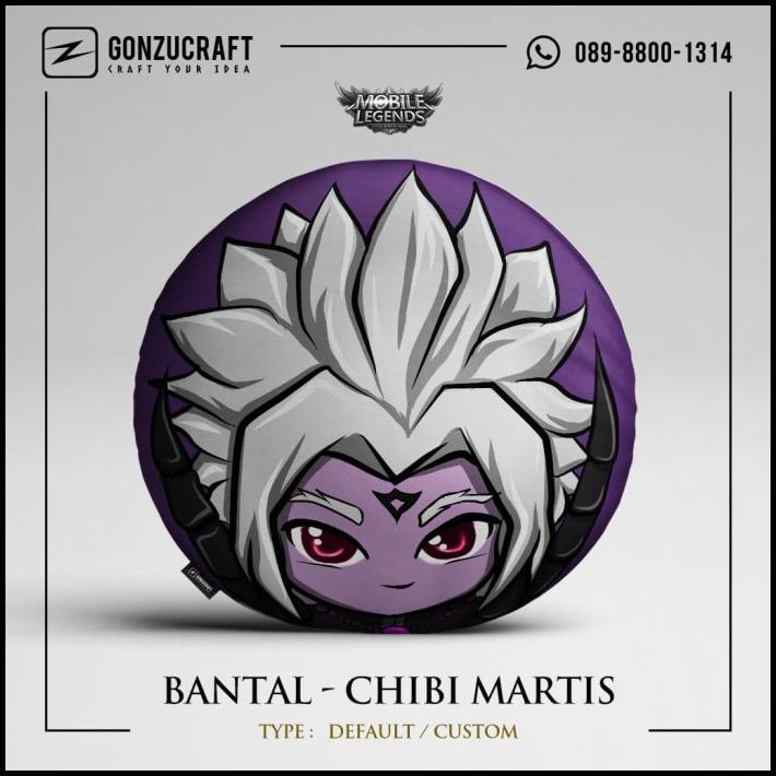 Bantal Chibi Martis (Mobile Legends)