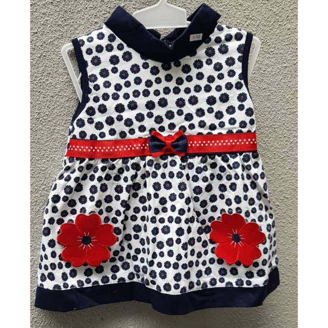 Rok balita perempuan motif bunga acak