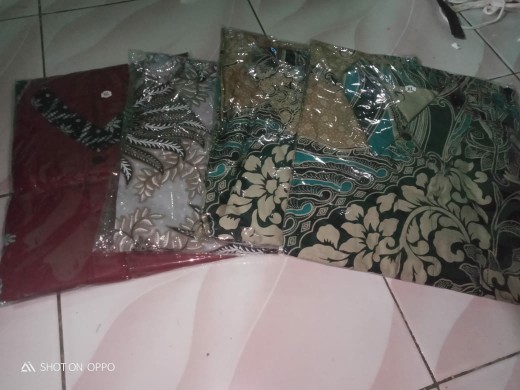 Gamis Batik Modern Couple Gamis Batik Motif Couple Terbaru Cahayabatik Bbscl
