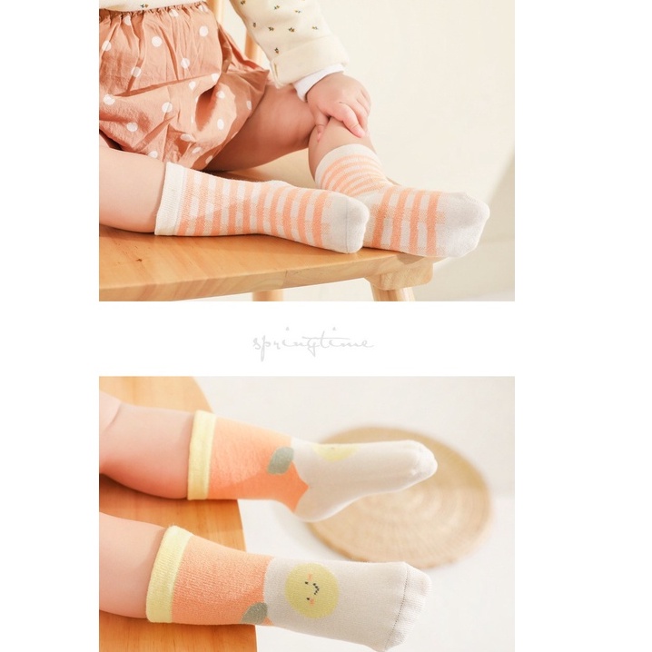 [5 PSG] 0-3 thn | KAOS KAKI BAYI ANAK IMPOR SOCKS LUCU KARAKTER KARTUN UNISEX Catalog QN QAS