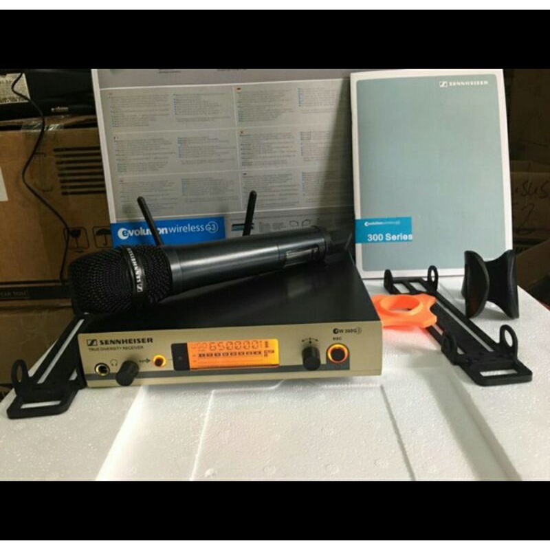 Mic Wireless Sennheiser EW-300G3/EW-335G3 New -- 1buah Mic Pegang