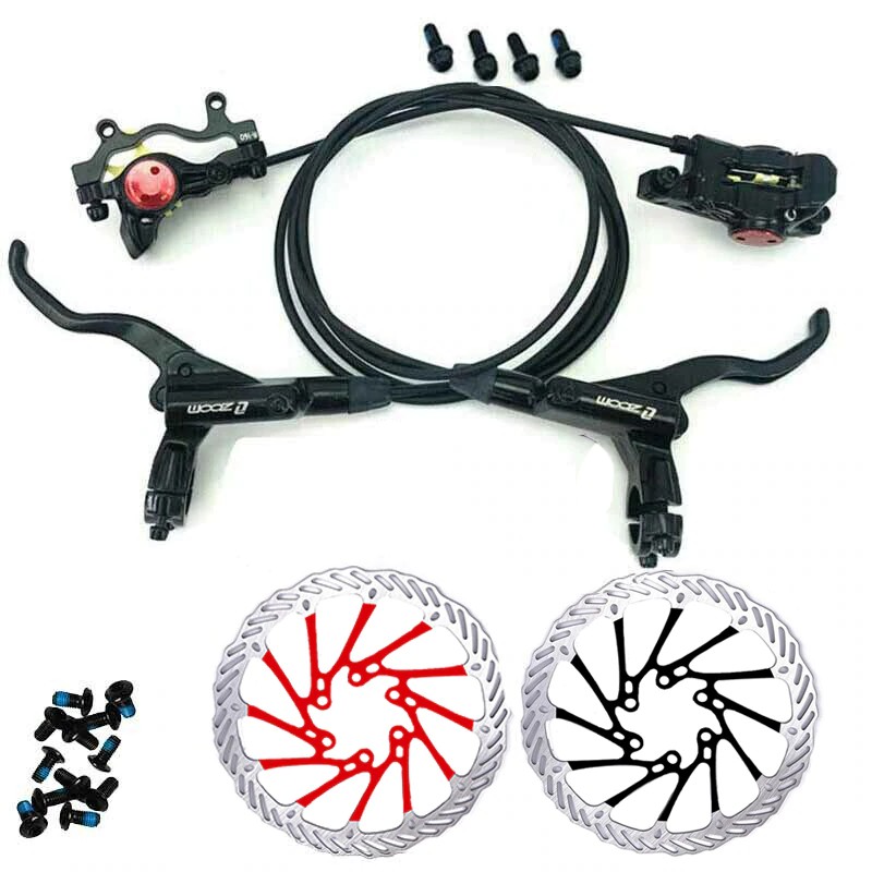 hydraulic mountain bike brake set