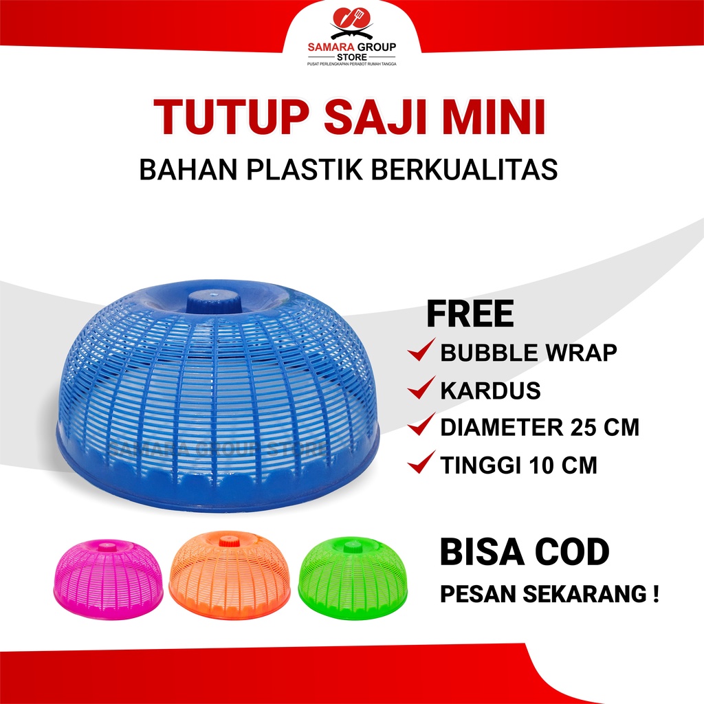 TUDUNG SAJI - TUTUP MAKANAN MEJA MAKAN MINI