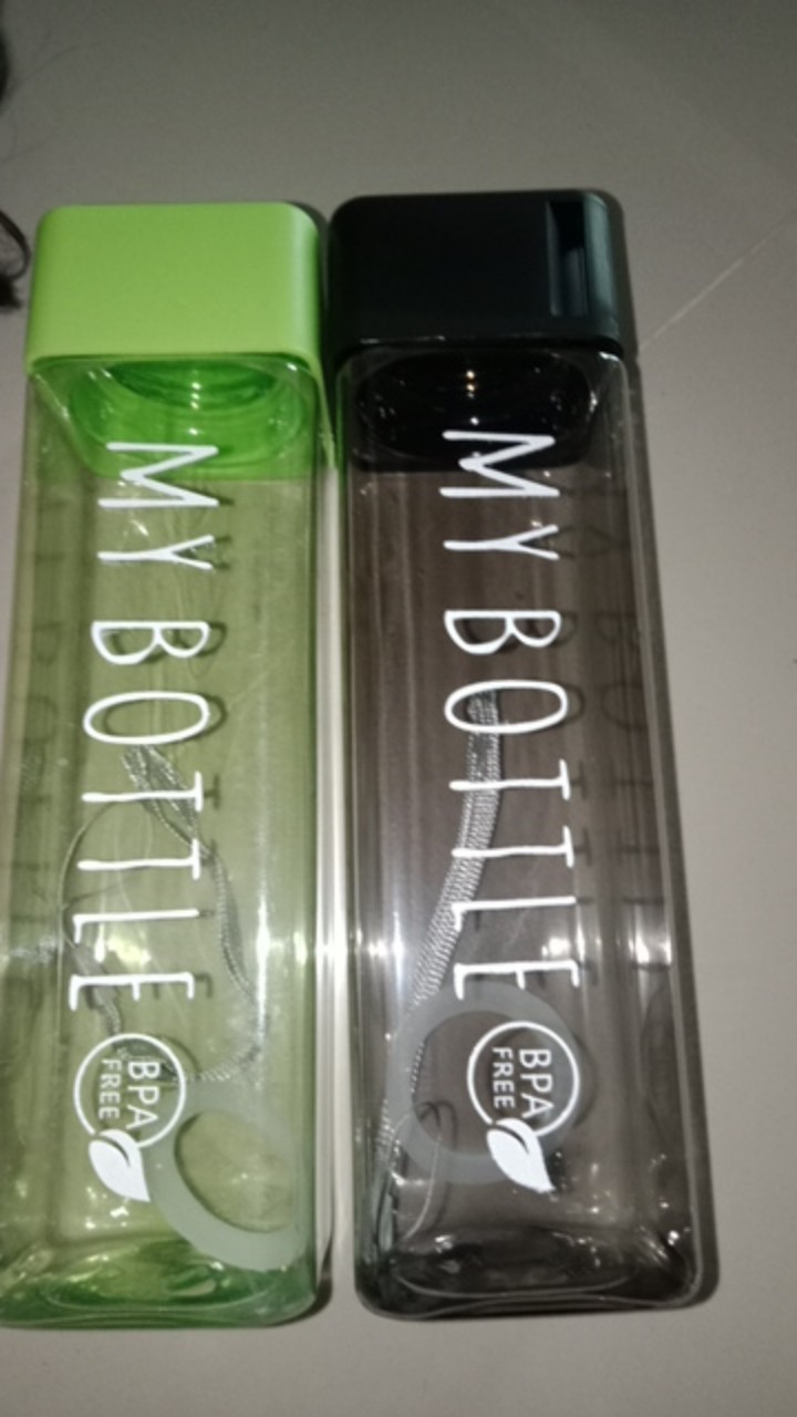 B ( B6 ) My Bottle Transparan Warna / Botol Minum Tahan Pecah Kwalitas Terbaik