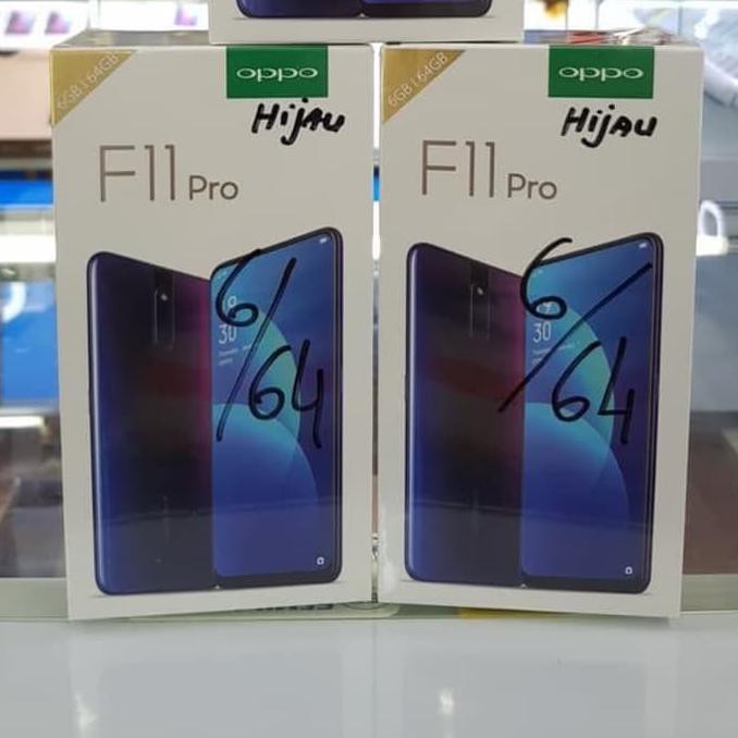 TERMURAH OPPO F11 PRO RAM 6GB 64GB - GARANSI RESMI OPPO INDONESIA SETAHUN READY STOCK