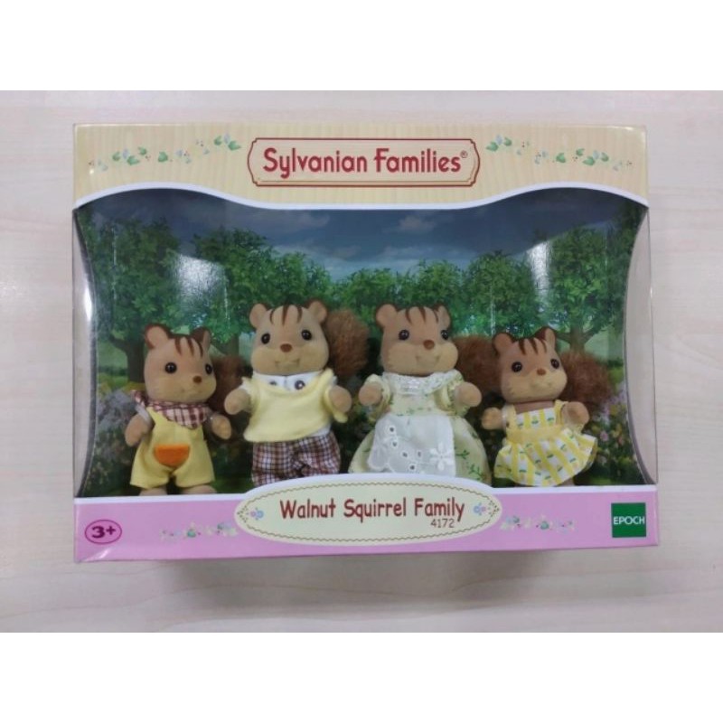 Jual Sylvanian Families Walnut Squirrel Family Shopee Indonesia