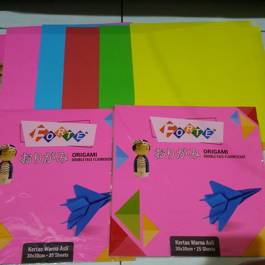 

Kertas Lipat Forte 30 x 30 cm / forte Origami 30x30 Cm +