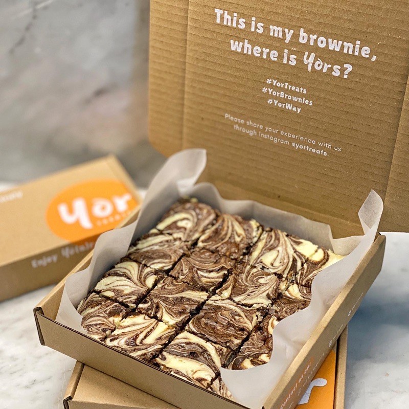 

CHIZ BROWNIES (1 Pan) by Yor Treats