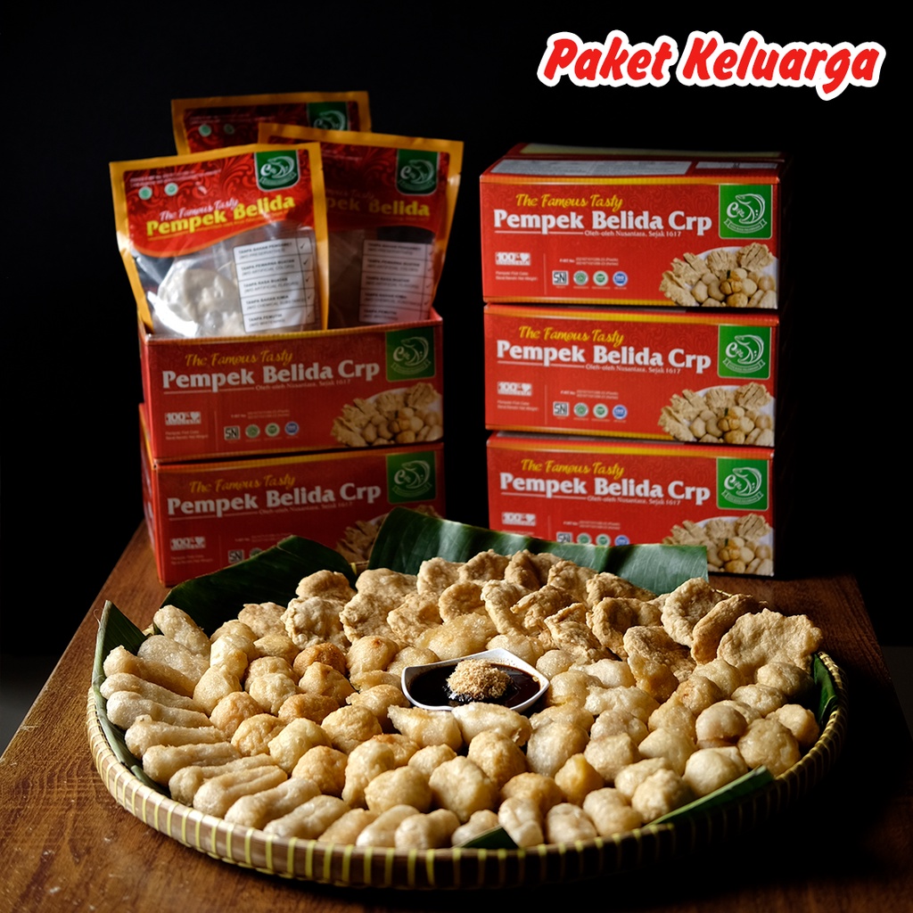 

Pempek CRP - Pempek Asli Palembang - Pempek Crp (Paket Keluarga Isi 72 pcs)
