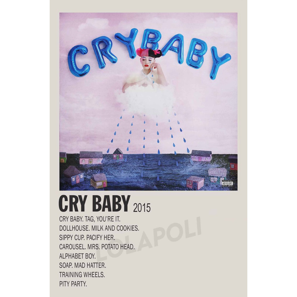 Poster Cover Album Crybaby - Melanie Martinez