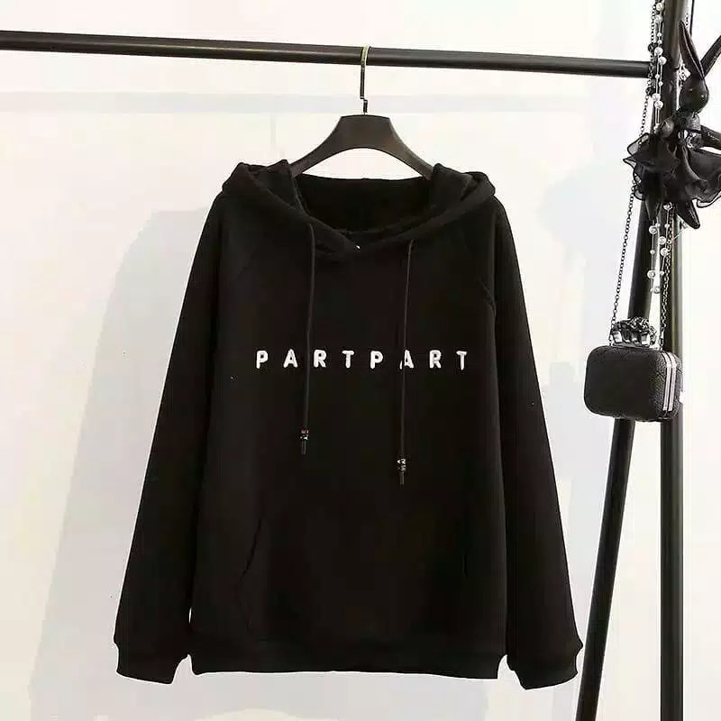 PART PART SWEATER HOODIE WANITA - SWEATER WANITA SWEATER OVERSIZE