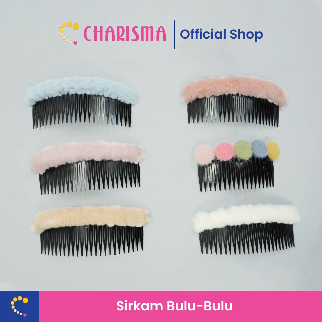 Sirkam Sanggul - Charisma Sirkam Rambut Mata Sisir Sunggar - Tusuk Konde Sirkam -  Tusuk Sanggul Tus