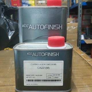 Vernish Clear Coat Pernis Multi Clear KCC Autofinish 1 Liter set