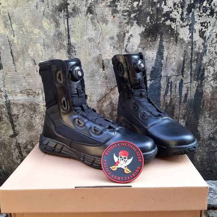 RHINO BOOTS TACTICAL PDL IMPORT PREMIUM / MODEL BOA XTRAC TALI PUTAR - 39