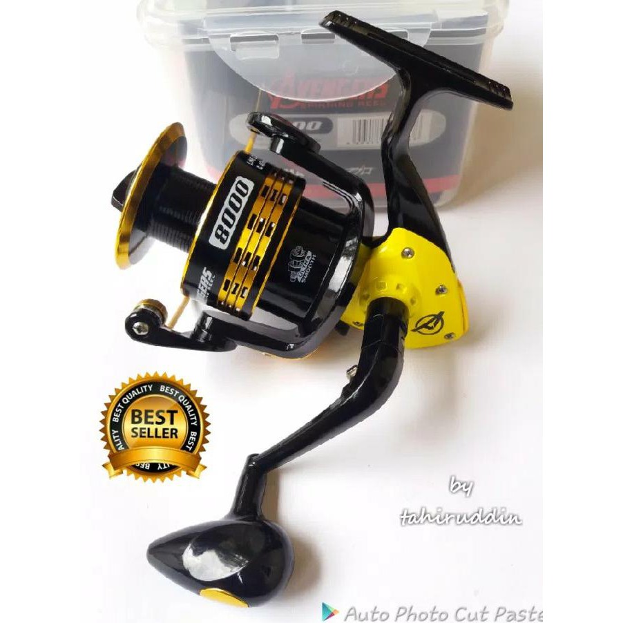 REEL MAGURO AVENGERS 8000 (KHUSUS MANCING LAUT) PROMO