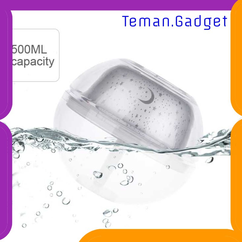 TG-CE083 Taffware HUMI Humidifier LED Night Projection Lamp 500ml - HUMI H99