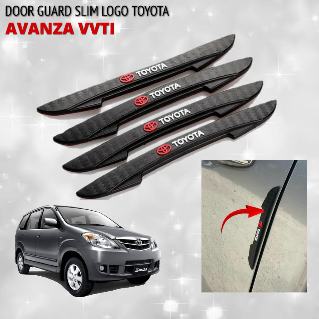 DOOR GUARD PREMIUM LOGO TOYOTA MOBIL AVANZA VVTI