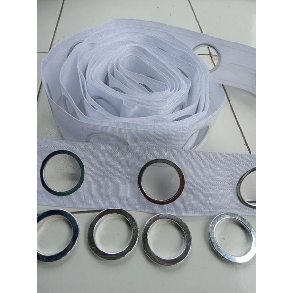 smokring gorden/smokring bolong/gorden minimalis full komplit pita+ring