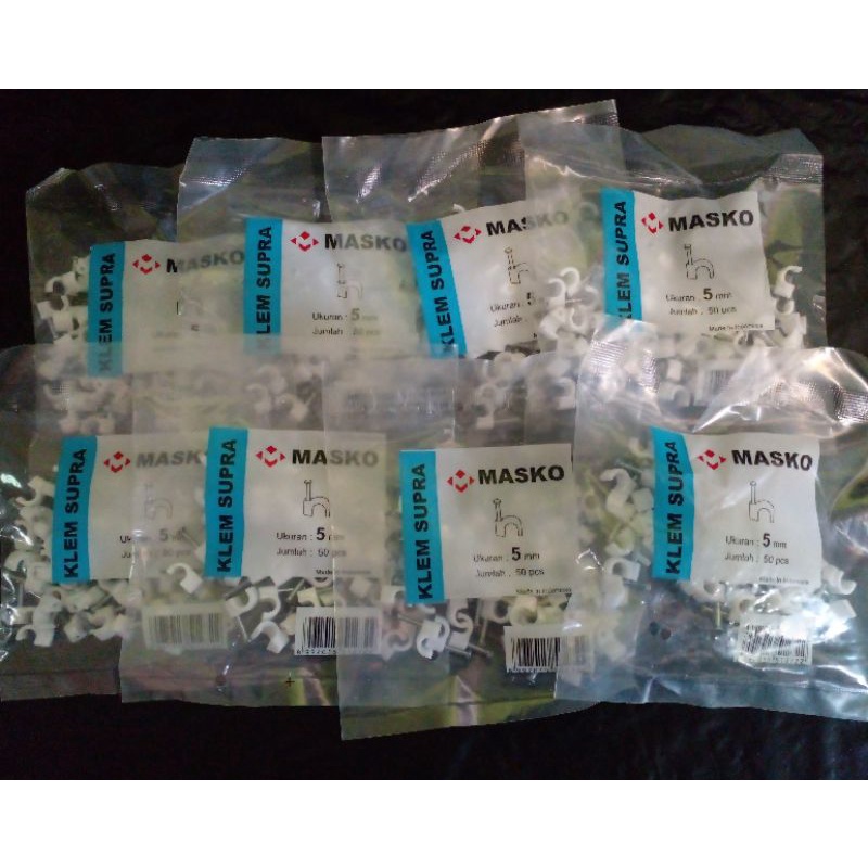 Klem Kabel Listrik / Klem Pengikat Kabel.