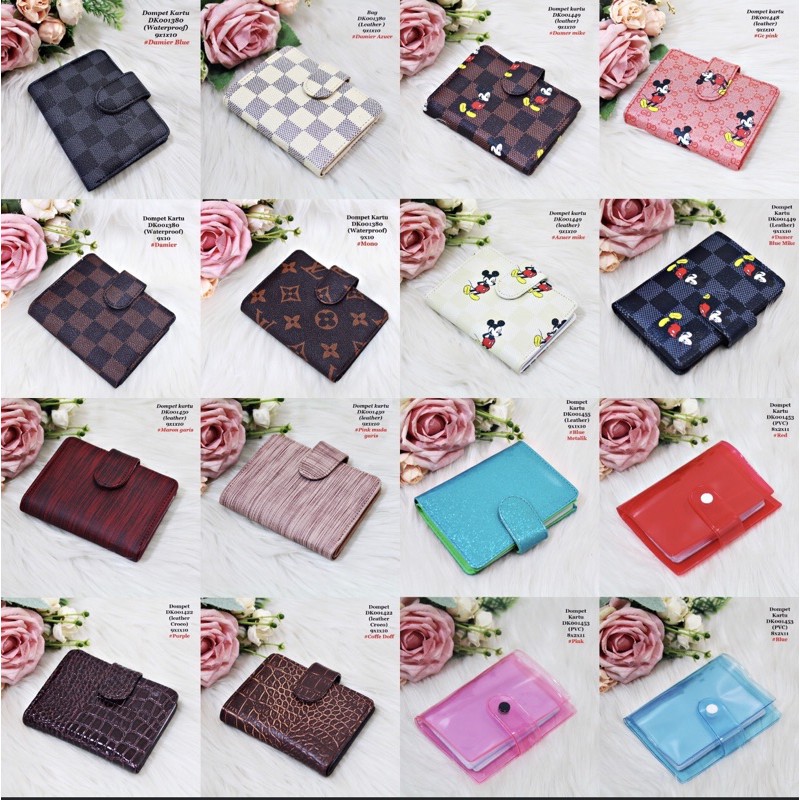 Dompet  kartu slot kartu 14 ada slot untuk  uang  Kertas   Dompet  kartu slot kartu 14 ada slot untuk  uang  Kertas