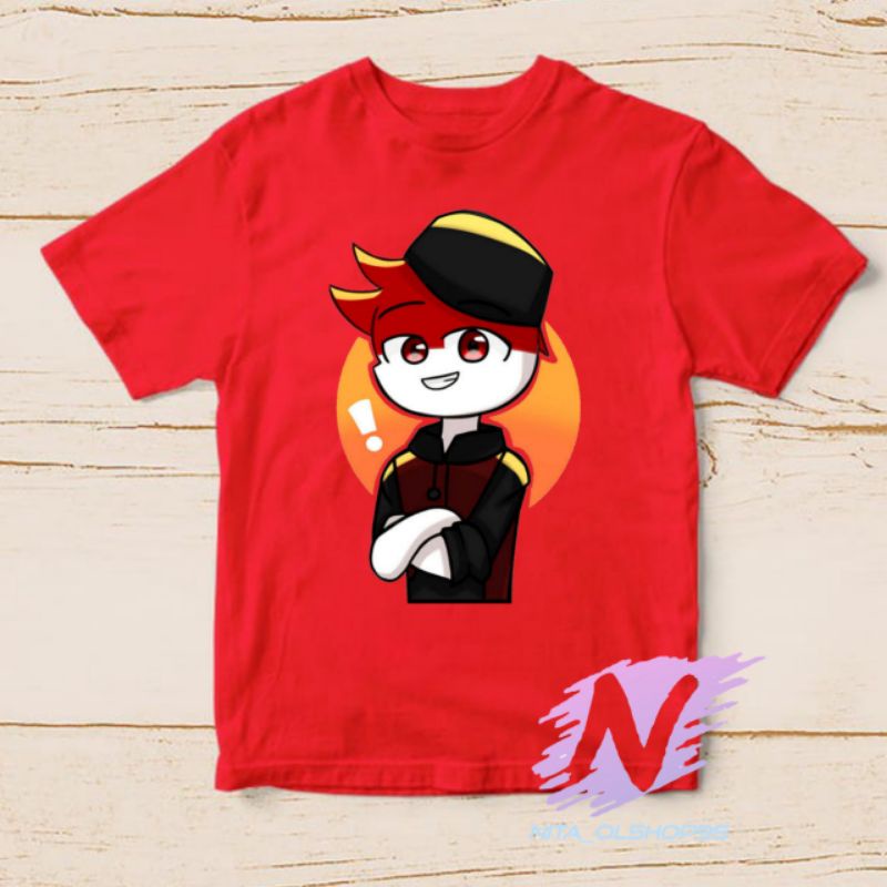 kaos anak kartun cantrihumas series