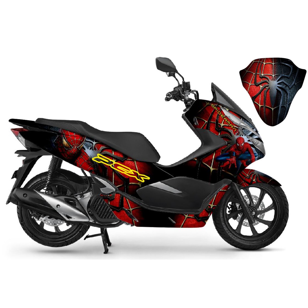 Decal PCX Stiker Full Body Spiderman
