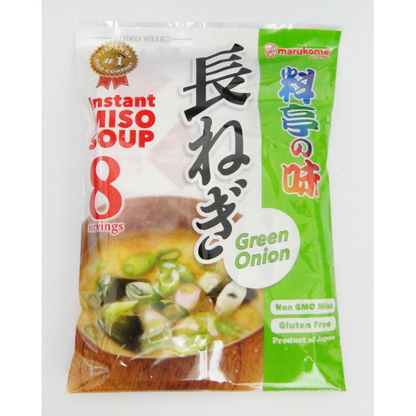 

Marukome Ryotei no Aji Instant Miso Soup : Green Onion [8 Porsi]