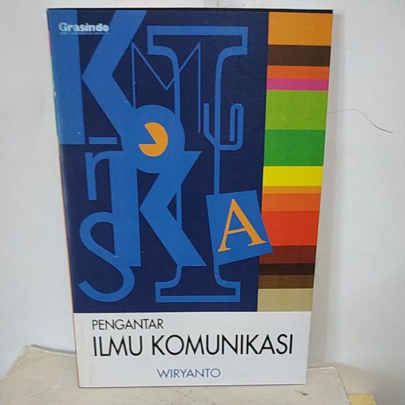 Jual Buku Pengantar Ilmu Komunikasi Wiryanto | Shopee Indonesia