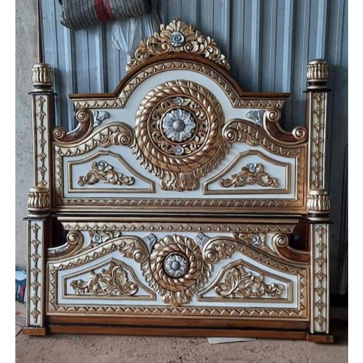 dipan gong, dipan jati ukir jepara