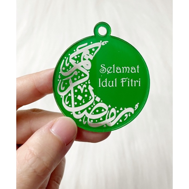 ACRYLIC TAG | HAMPERS TAGS | CHRISTMAS NATAL | LEBARAN IDUL FITRI | IMLEK SINCIA