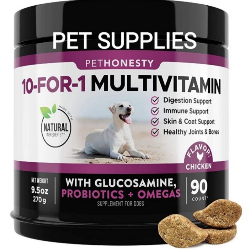 Vitamin anjing PETHONESTY 10 for 1 MULTIVITAMIN - ORIGINAL USA