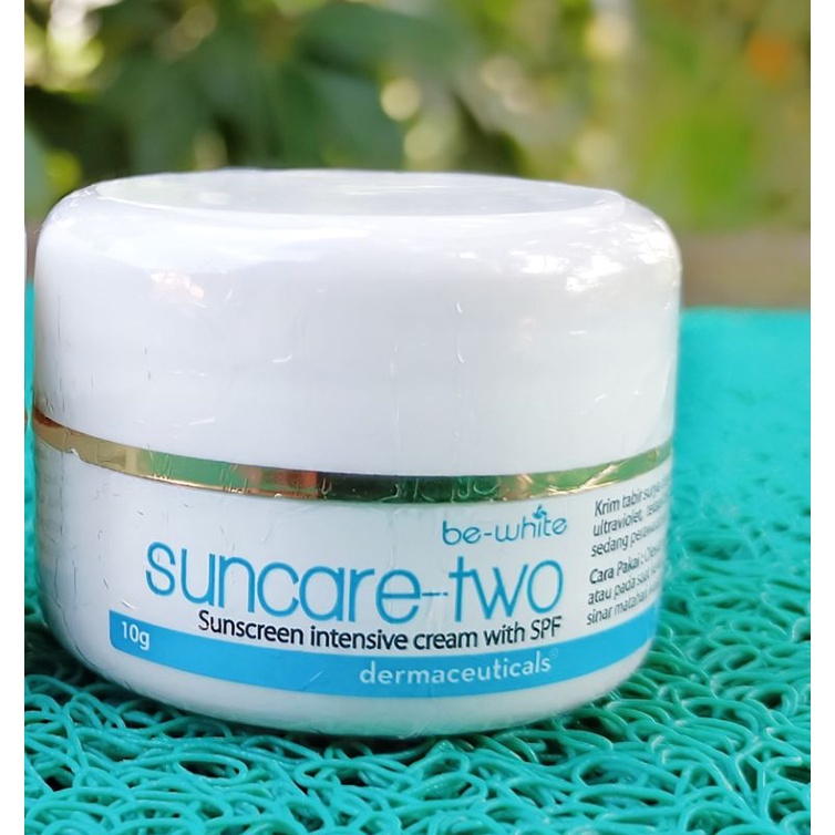 Be-White Suncare Two | Krim Pagi Siang Tabir Surya SPF 30 (10g)