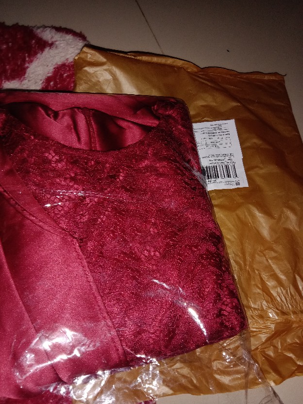 Gamis Brokat Cavlin // Pusat Kulakan Batik