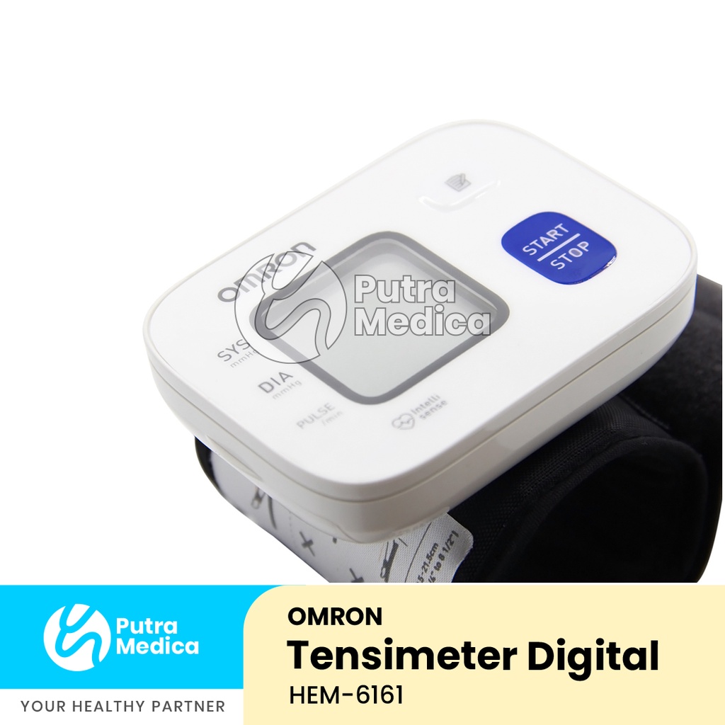 Omron Tensimeter Digital Pergelangan Tangan HEM-6161 / Tensi Elektrik / Alat Ukur Tekanan Darah