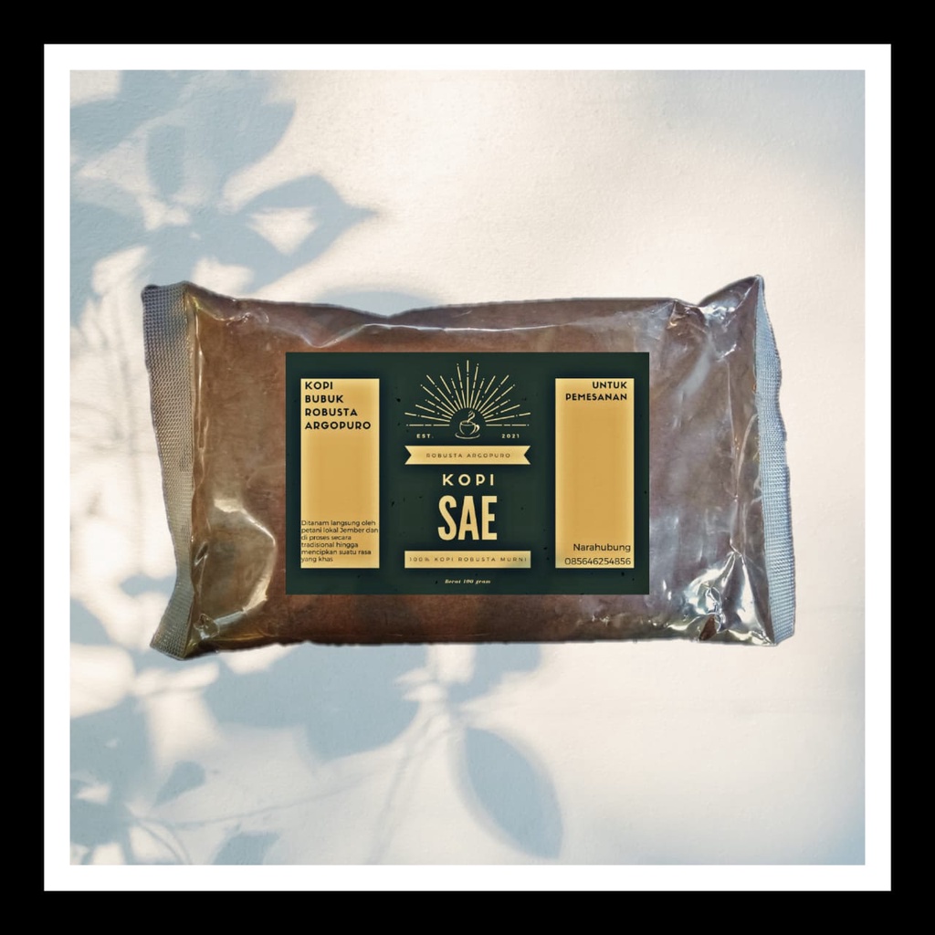 

Kopi Robusta Bubuk SAE