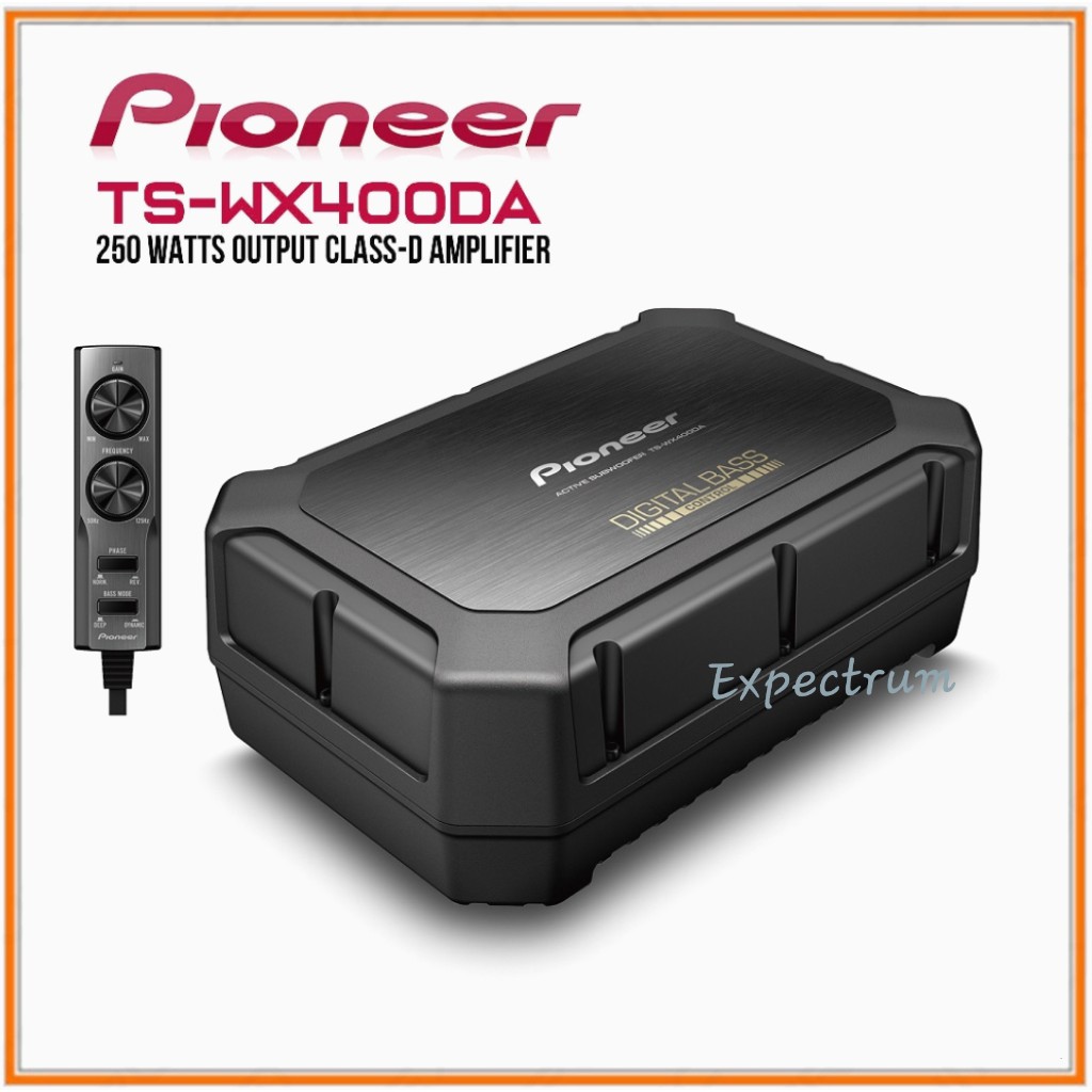 Pioneer TS-WX400DA Compact Active Subwoofer (250W Max)