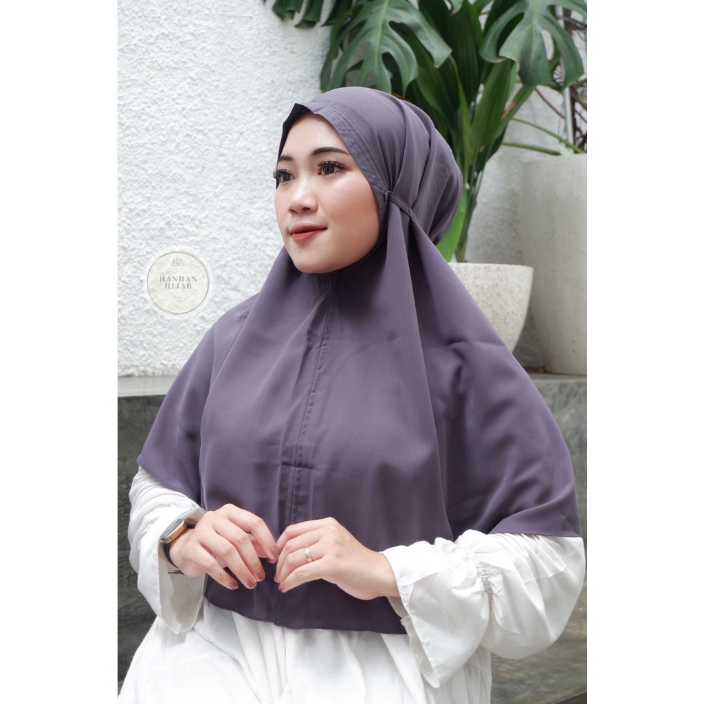 𝗛𝗮𝗻𝗵𝗮𝗻 𝗛𝗶𝗷𝗮𝗯 - Daily Bergo Maryam Wolfis (Hijab Instan Wolfis)