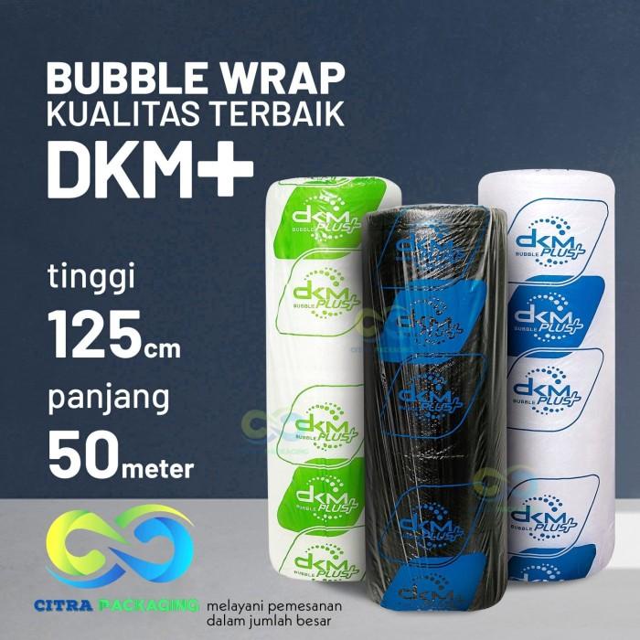 

Wraping Bubble Buble Wrap Murah Premium 125 Cm X 50 M Bening - Dkm Green